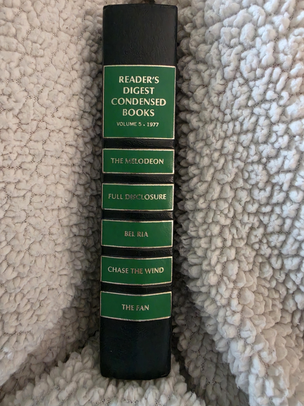 Vintage Copy of Reader's Digest Condensed Books (Volume 5, 1977)